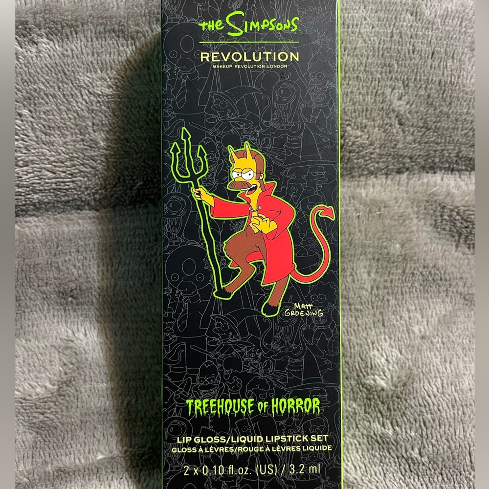 Revolution The Simpsons Living Dead Lip Kit The Devil Flanders!